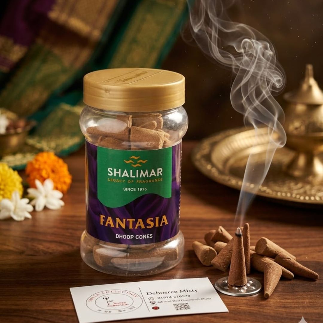SHALMAR CONE | Premium Dhoop Cone