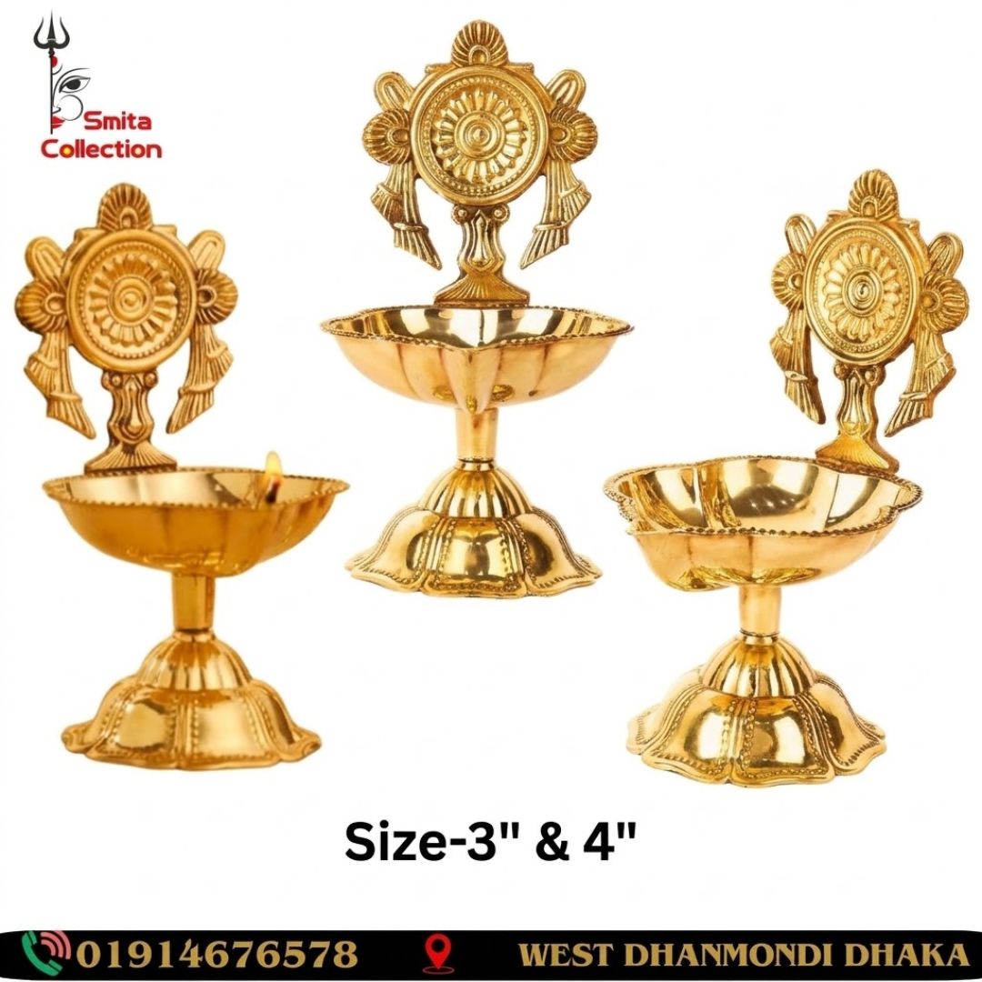 Shankha & Chakra Diya শঙ্খ ও চক্র প্রদীপ